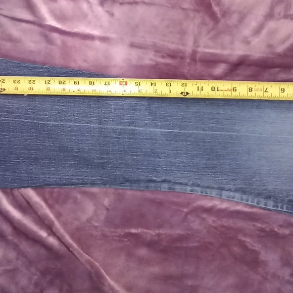 Plugged Bootcut Low Rise Jeans - Size 7 - Picture 7 of 9